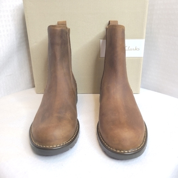 Clarks Leather Boots Orinoco Club Ankle Booties 6 NWOT - Picture 3 of 7